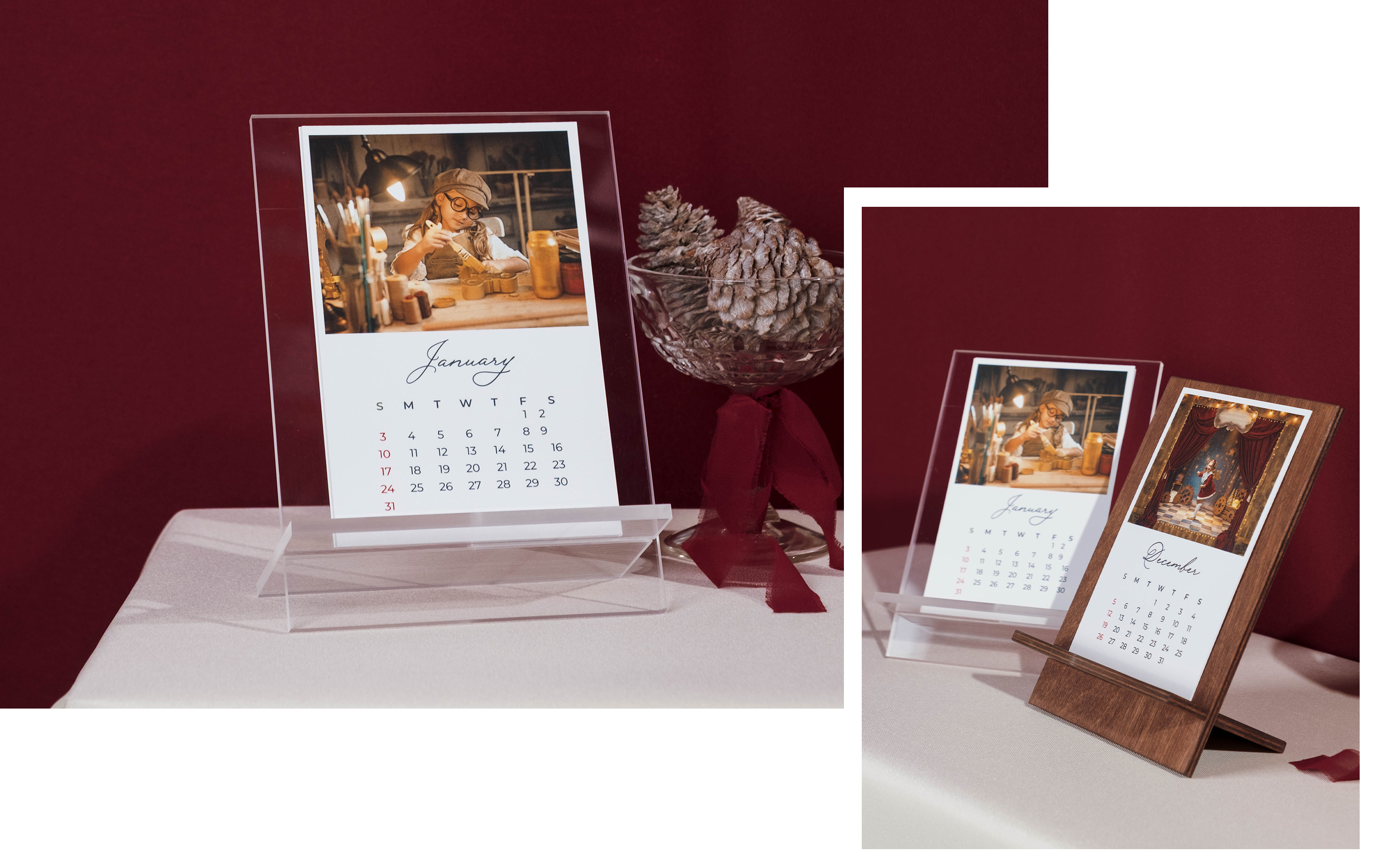 Christmas Calendar Holder