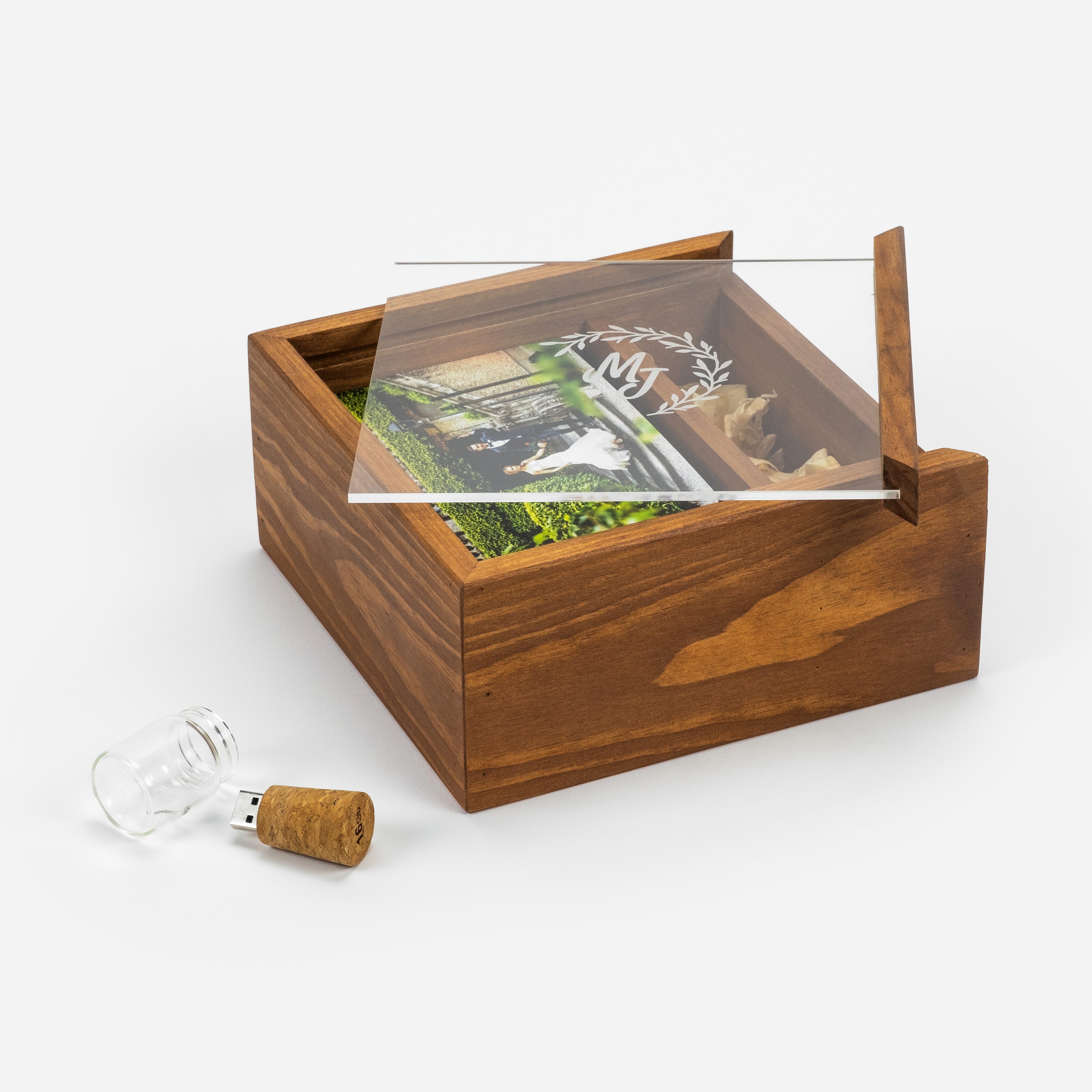 Wood Clear Print Box 5